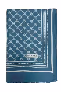 شال آبی زنانه Twill I؟ بسیار سری ویژه شلوار جین باز Vakko