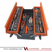 مجموعه 65 عددی جعبه بکس و ابزار باس مدل BS-65