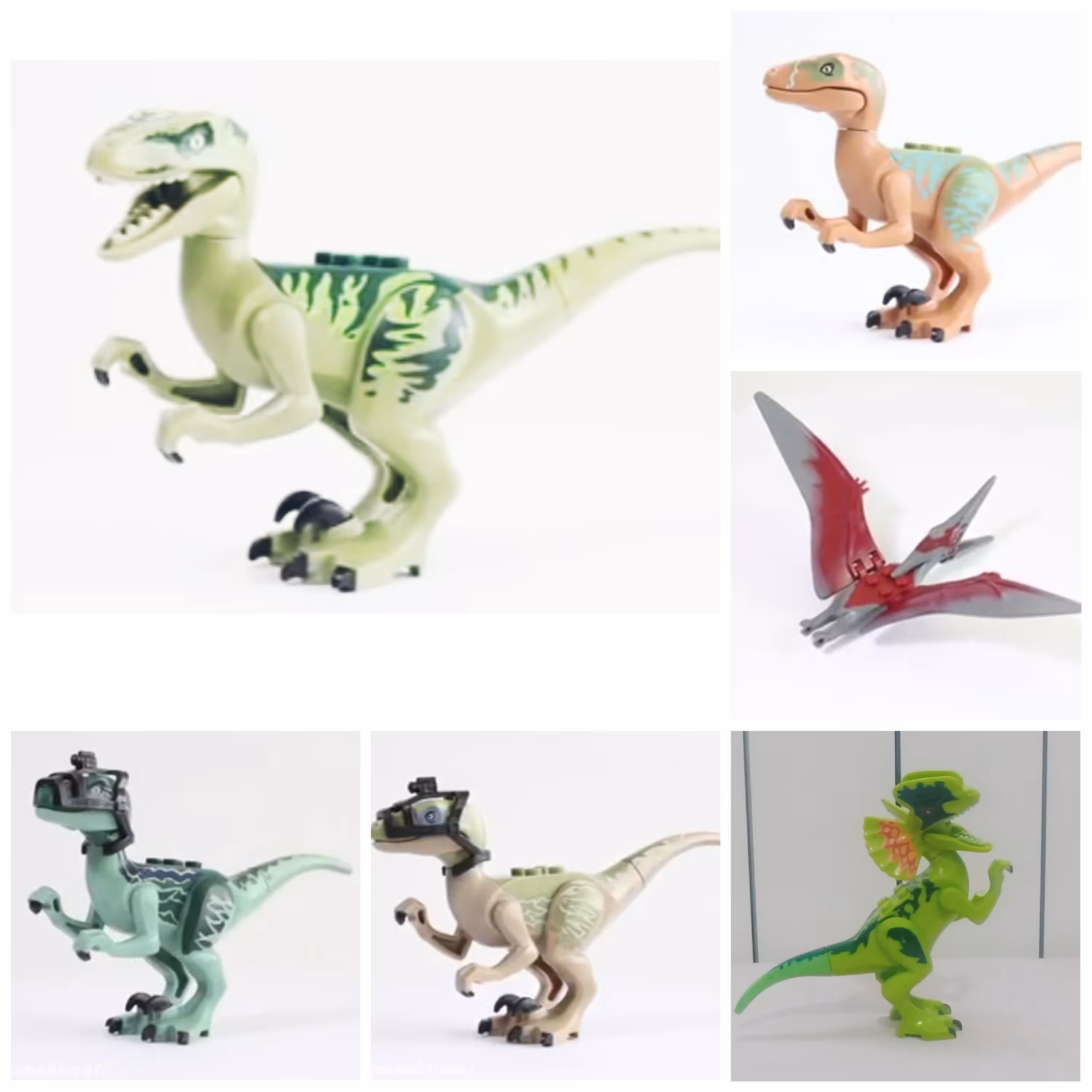 لگو دایناسور وارداتی با کیفیت در پک های 3تایی