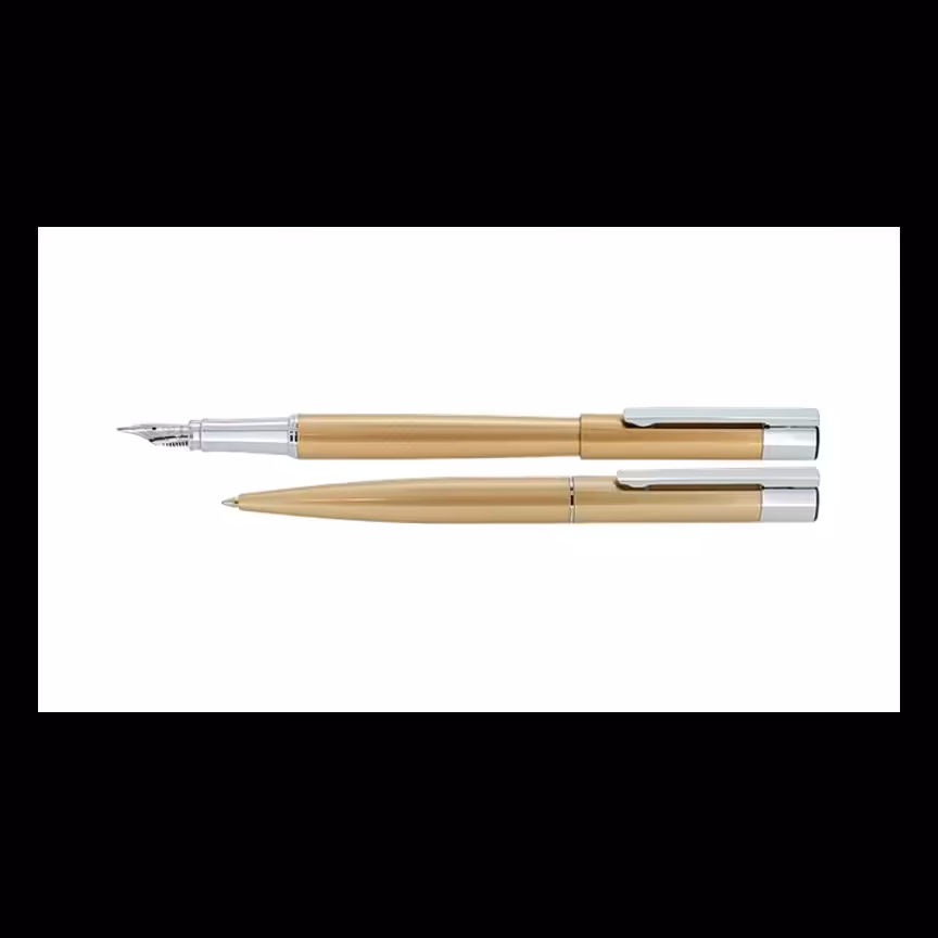 ست خودکار و خودنویس یوروپن ENTER طلایی 