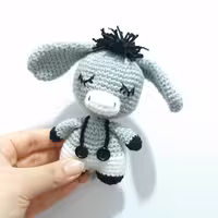 عروسک الاغ پسر عروسک پسرانه جاکلیدی الاغ جاسوییچی الاغ آویز کیف آویز ماشین