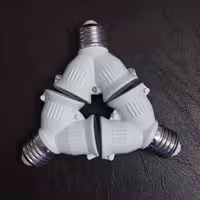 تبدیل سرپیچ لامپ 1 به 2