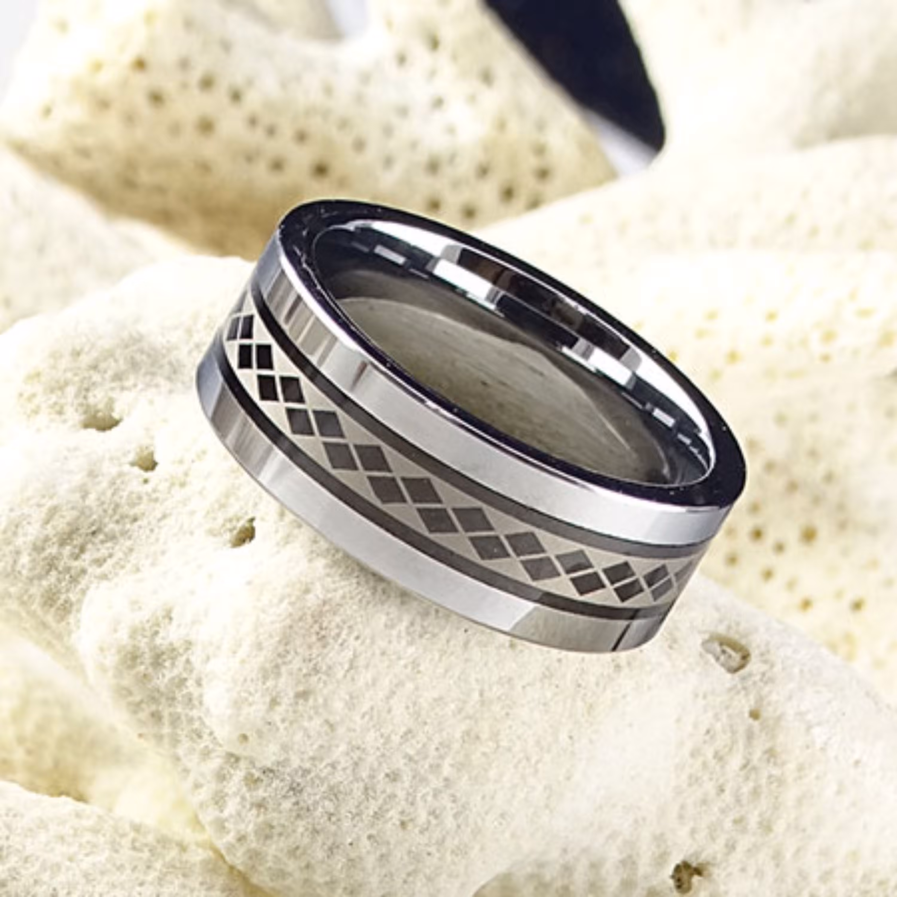 انگشتر حلقه تنگستن کد 4