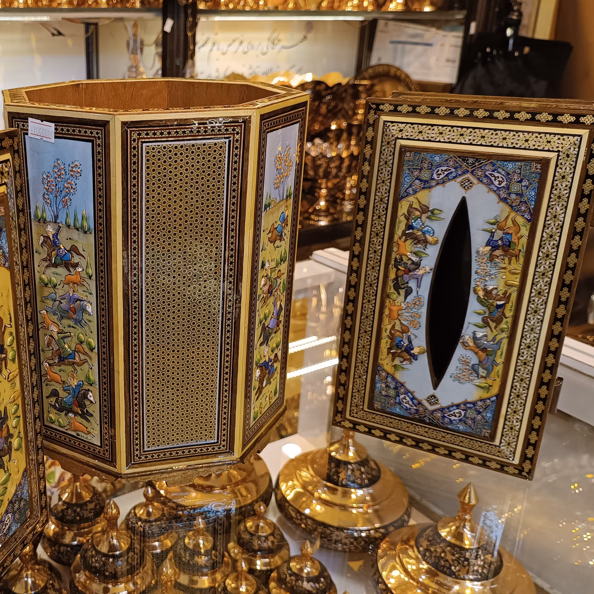 ست جادستمالی و سطل خاتم