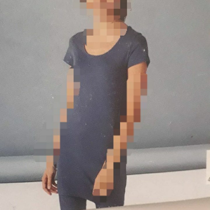 تونیک آبی کاربنی و طوسی