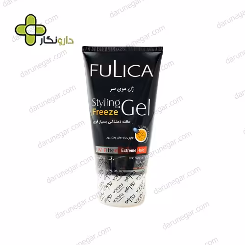 ژل مو حالت دهنده بسیار قوی فولیکا مناسب انواع مو