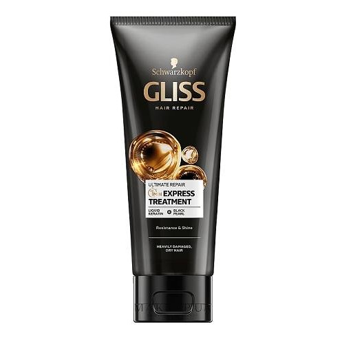 ماسک مو گلیس تیوپی مشکی (200ml)
