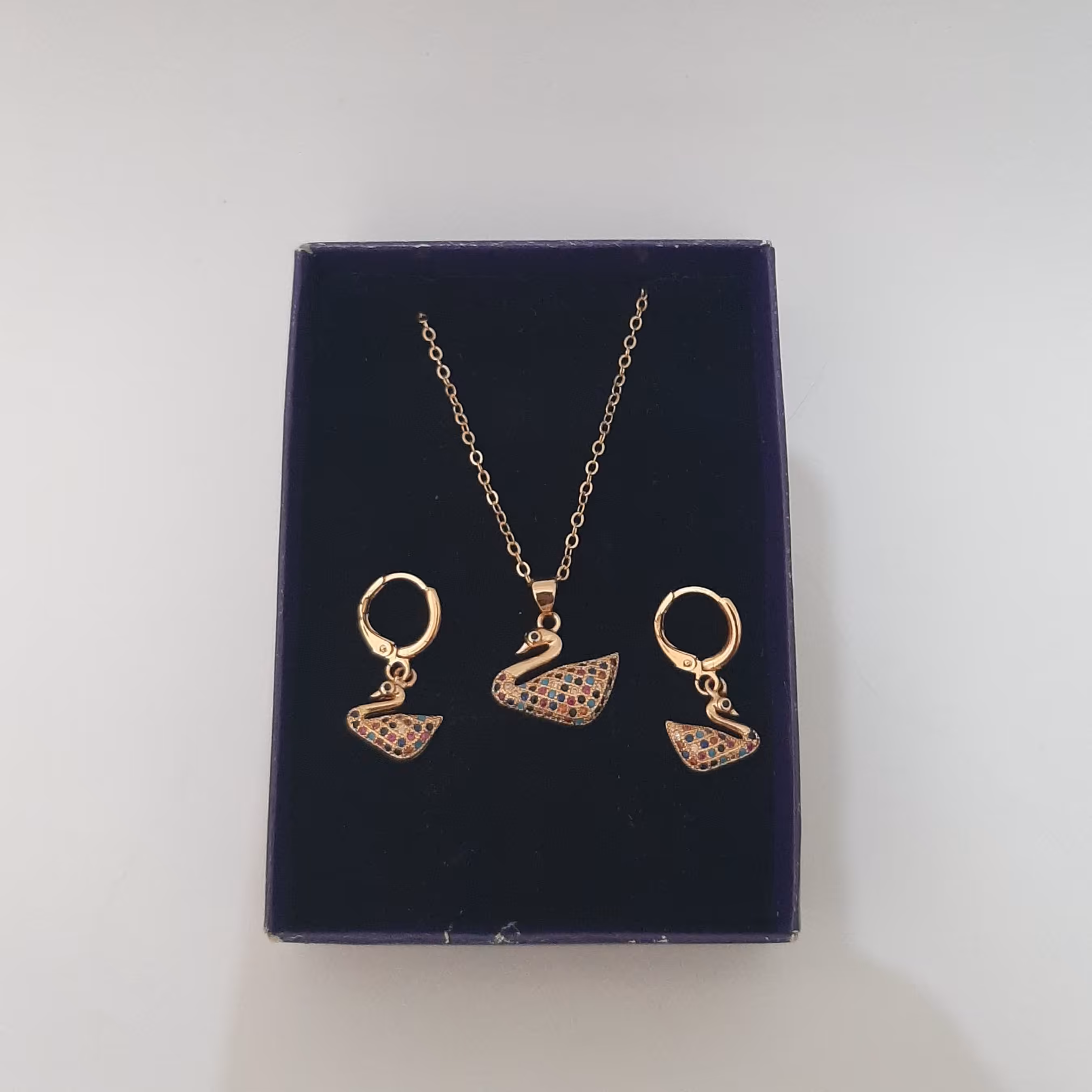 نیم ست استیل طرح قو