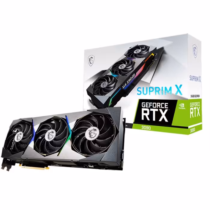 کارت گرافیک ام اس آی GeForce RTX 3090 SUPRIM X 24G