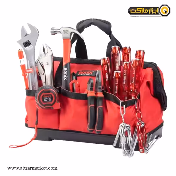 کیف ابزار رونیکس 40 سانتی متر با لوازم کامل مدل RH-9101