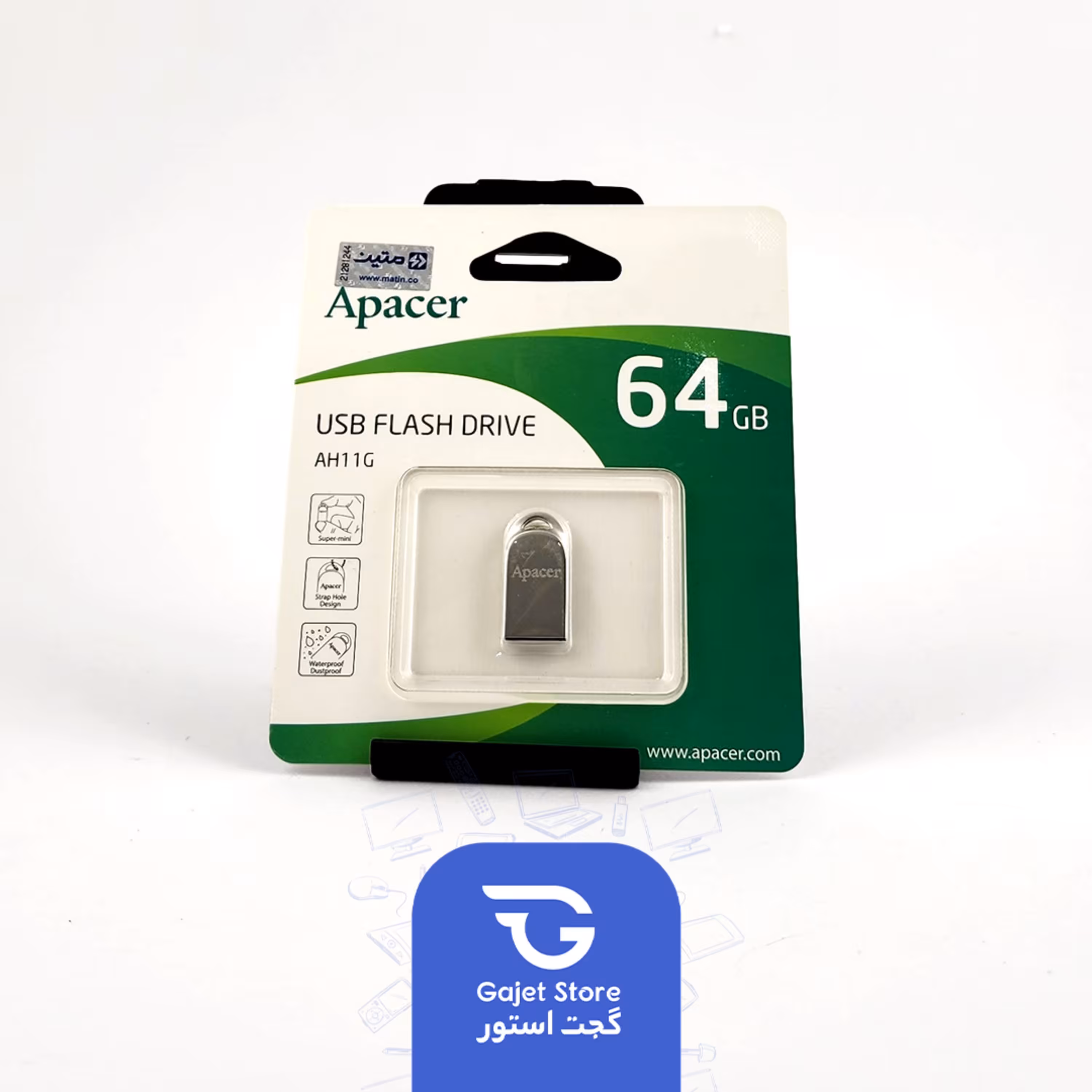 فلش مموری اپیسر مدل AH11G ظرفیت 64 گیگابایت