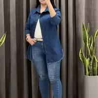 شومیز جین مانلی