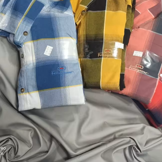 پیراهن چهار خانه  مردانه