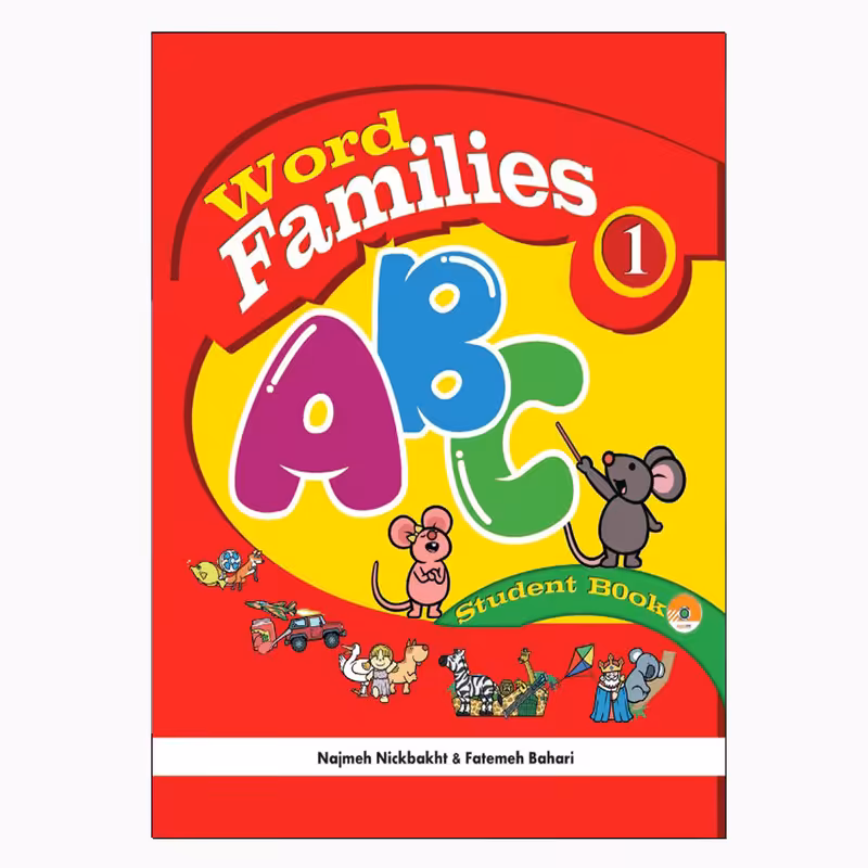 کتاب Word Families 1 اثر Najmeh Nikbakht and Fatemeh Bahari انتشارات هدف نوین