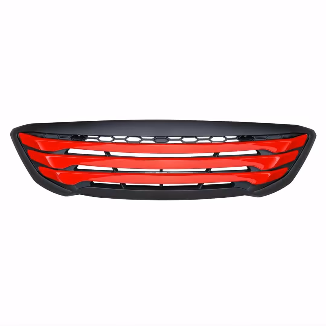 جلو پنجره اسپرت بدون آرم مشکی قرمز تیبا(هزینه ارسال به عهده مشتری می باشد) لطفا قبل از سفارش پیام دهید