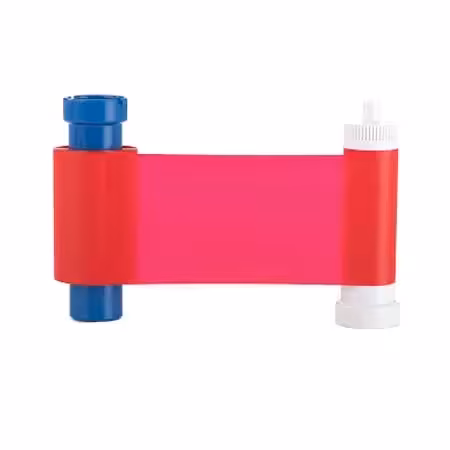 ریبون تک رنگ قرمز 1000 عکس مجیکارد Magicard Ribbon Red