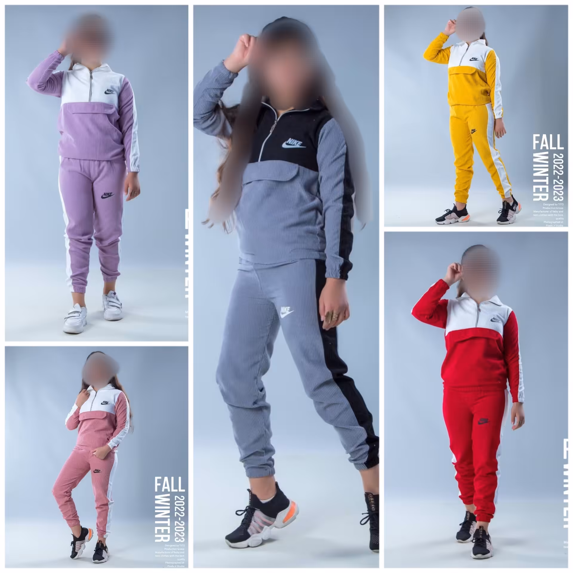 سویشرت و شلوار اسپرت نایک 4 تا 13 سال