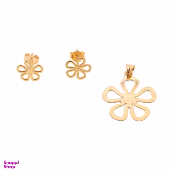 نیم ست طلا 18 عیار سپیده گالری SH0010