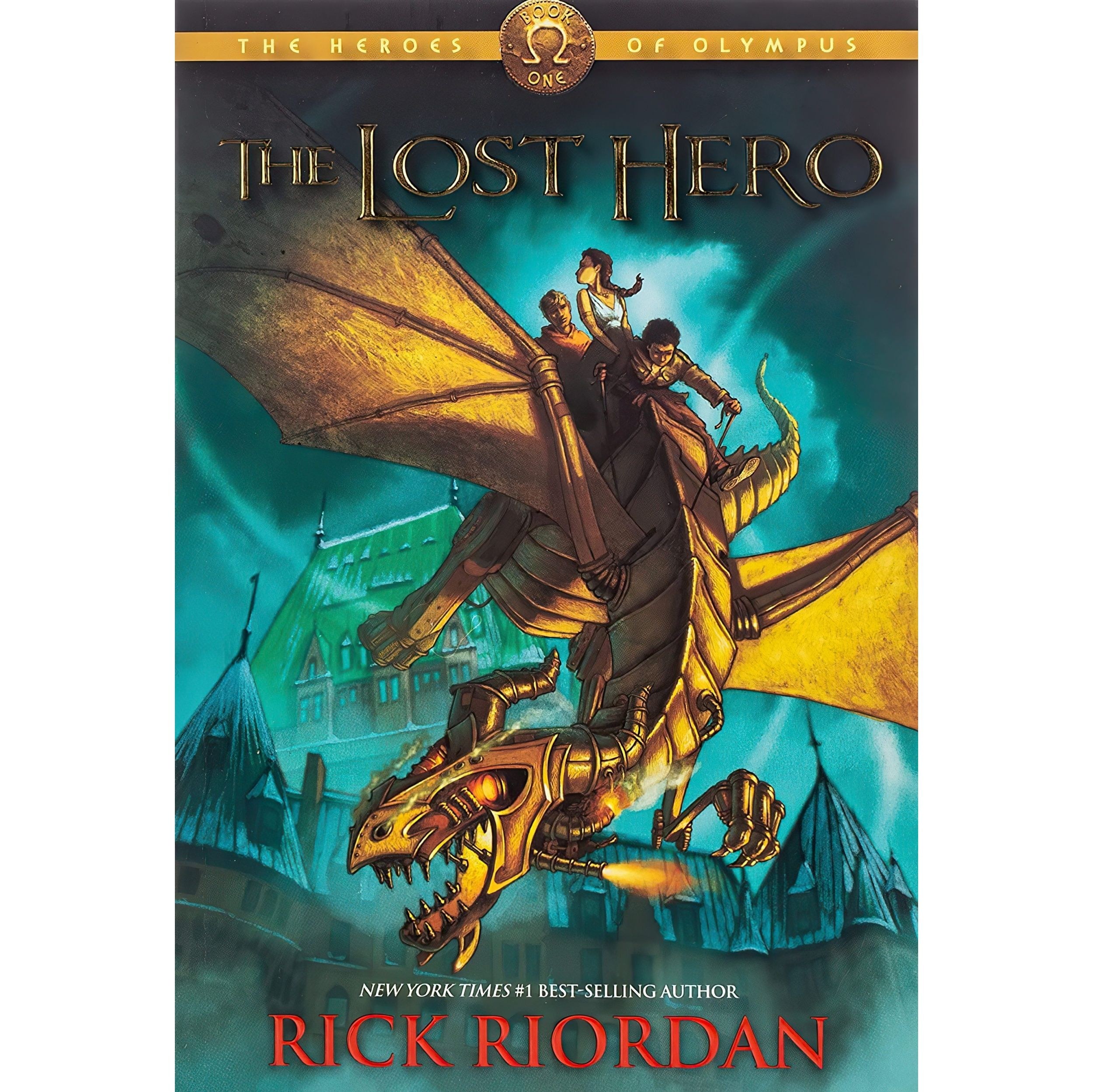 کتاب زبان اصلی The Lost Hero Heroes of Olympus Book اثر Rick Riordan