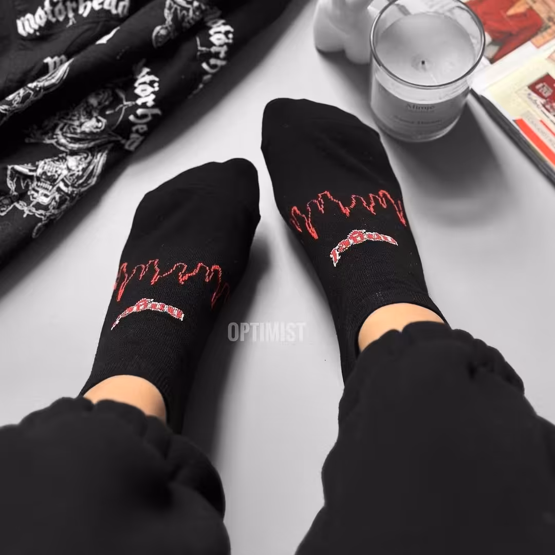 جوراب انجل مچی نخ پنبه فری سایز