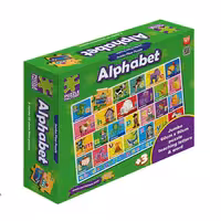 پازل آموزشی 50 تکه زرین تویز مدل الفبا (الفبای انگلیسی) کد vfj289m