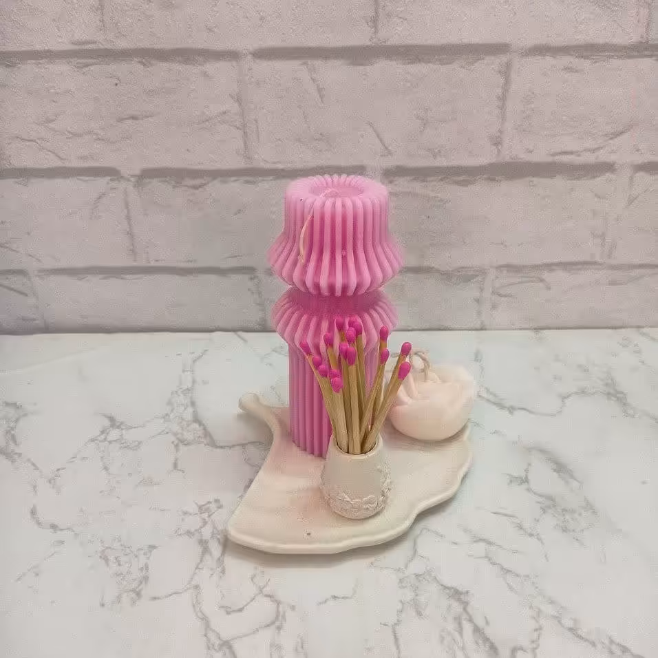 ست کادویی برگ جینگو، شمع و جاکبریتی مارسالا