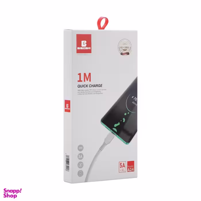 کابل شارژ USB به لایتنینگ بیبوشی (Biboshi) مدل A32