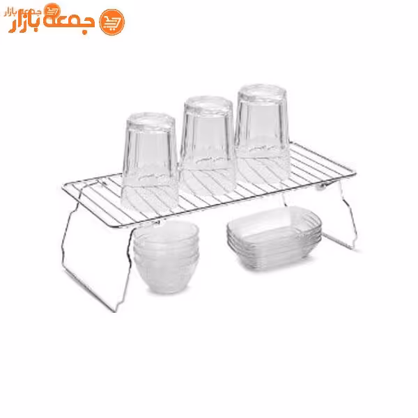 راف فلزی پایه تاشو