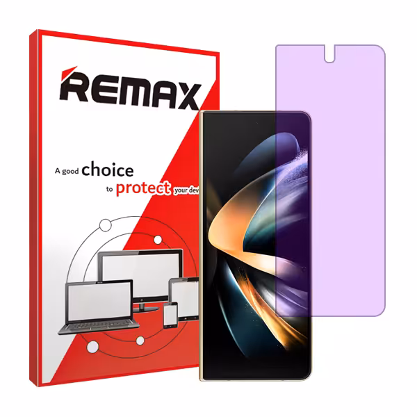 گلس سامسونگ Galaxy Z Fold4 مدل آنتی پرپل برند ریمکس کد S