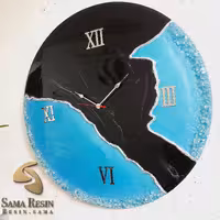 ساعت رزینی دو تیکه 