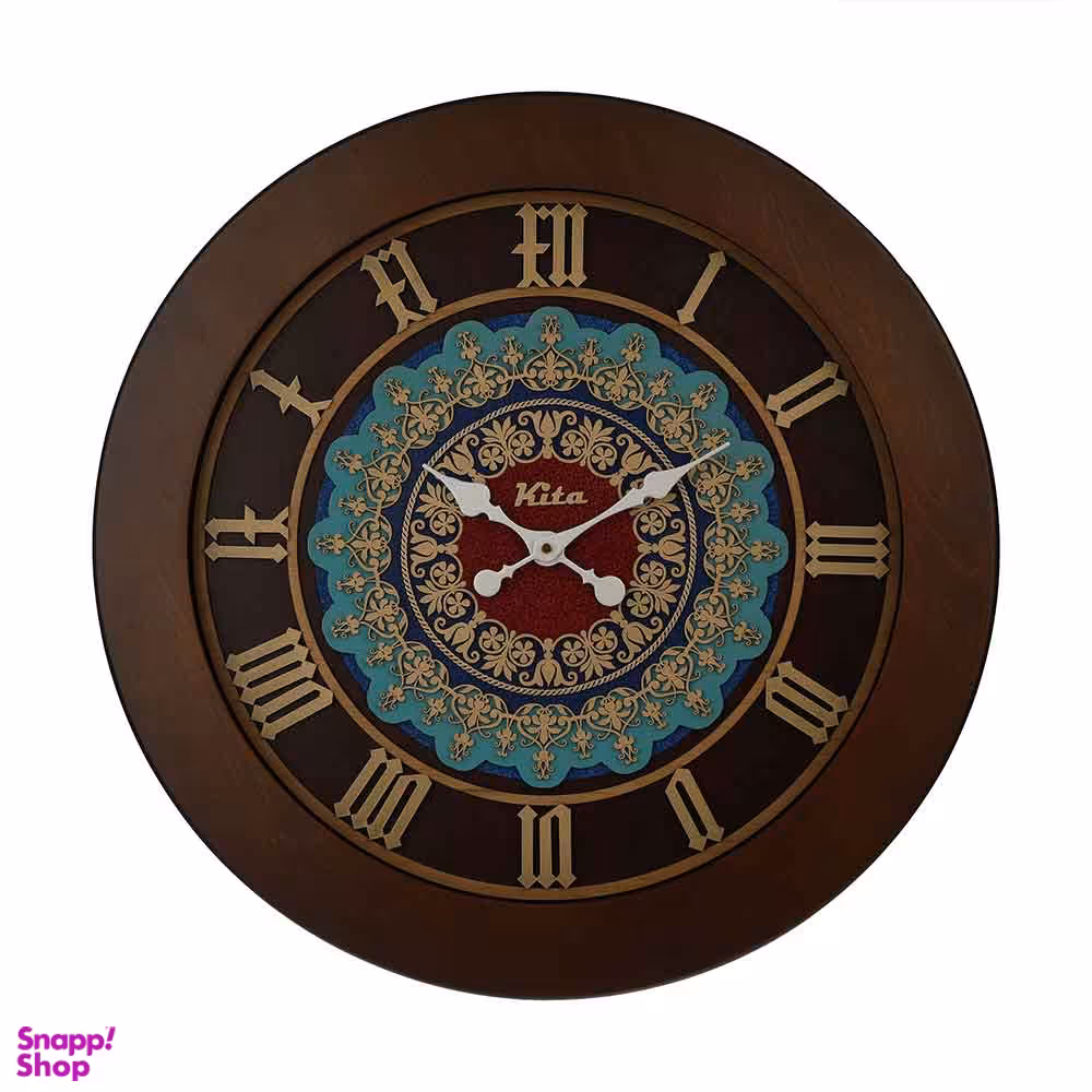 ساعت دیواری هم آدیس مدل کیتا رویال کد CKS 651 C60 سایز 60 سانتی متر