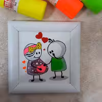 نقاشی نی نی  بارداری مناسبتی خاص  و زیبا