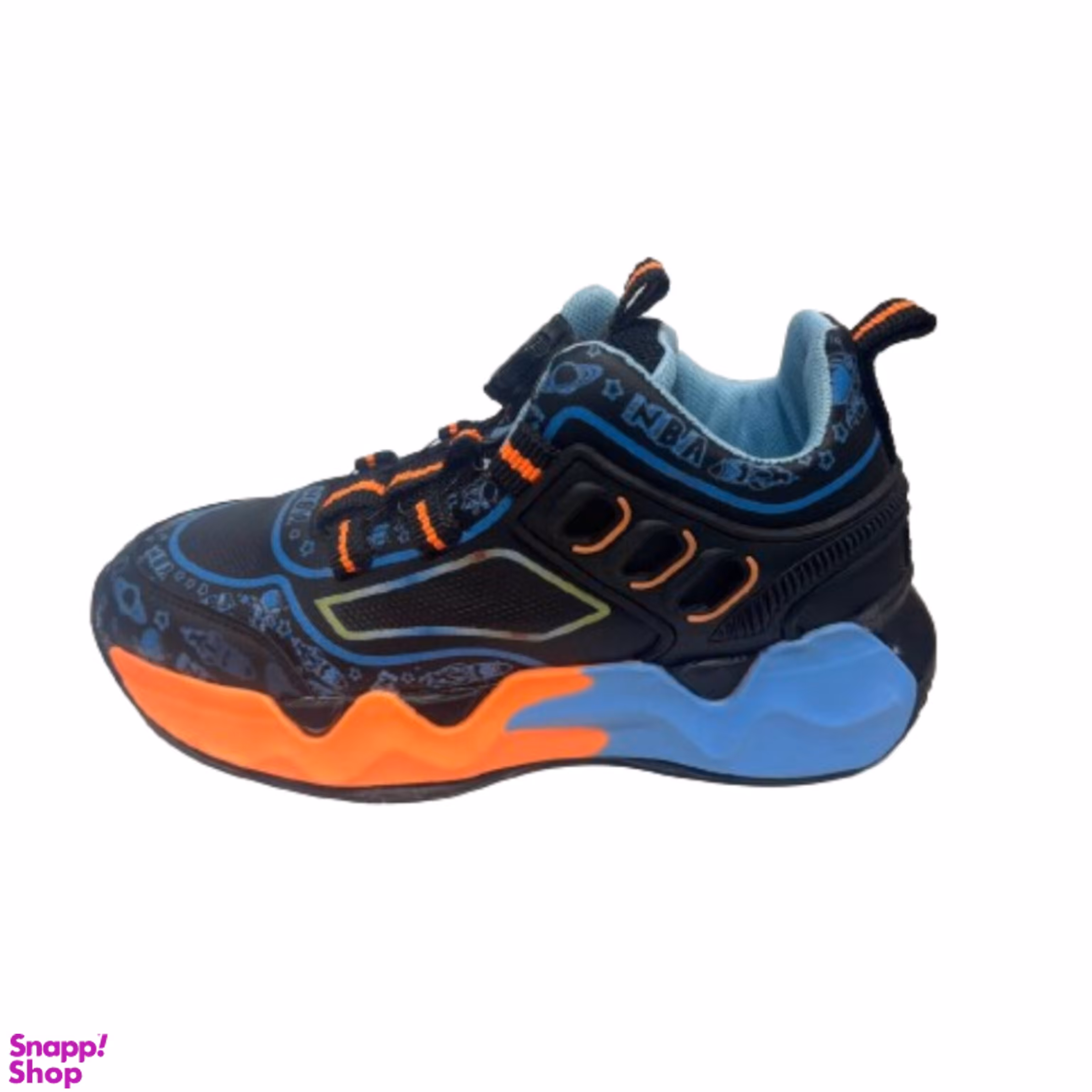 کتانی بچگانه کد 222 رنگ مشکی