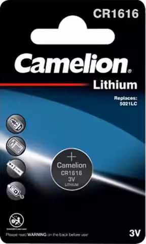 باتری سكه ای CAMELION مدل LITHIUM CR1616