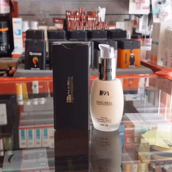 کرم پودر مکسی بل مدل IIv شماره  201 حجم 35 میلی لیتر