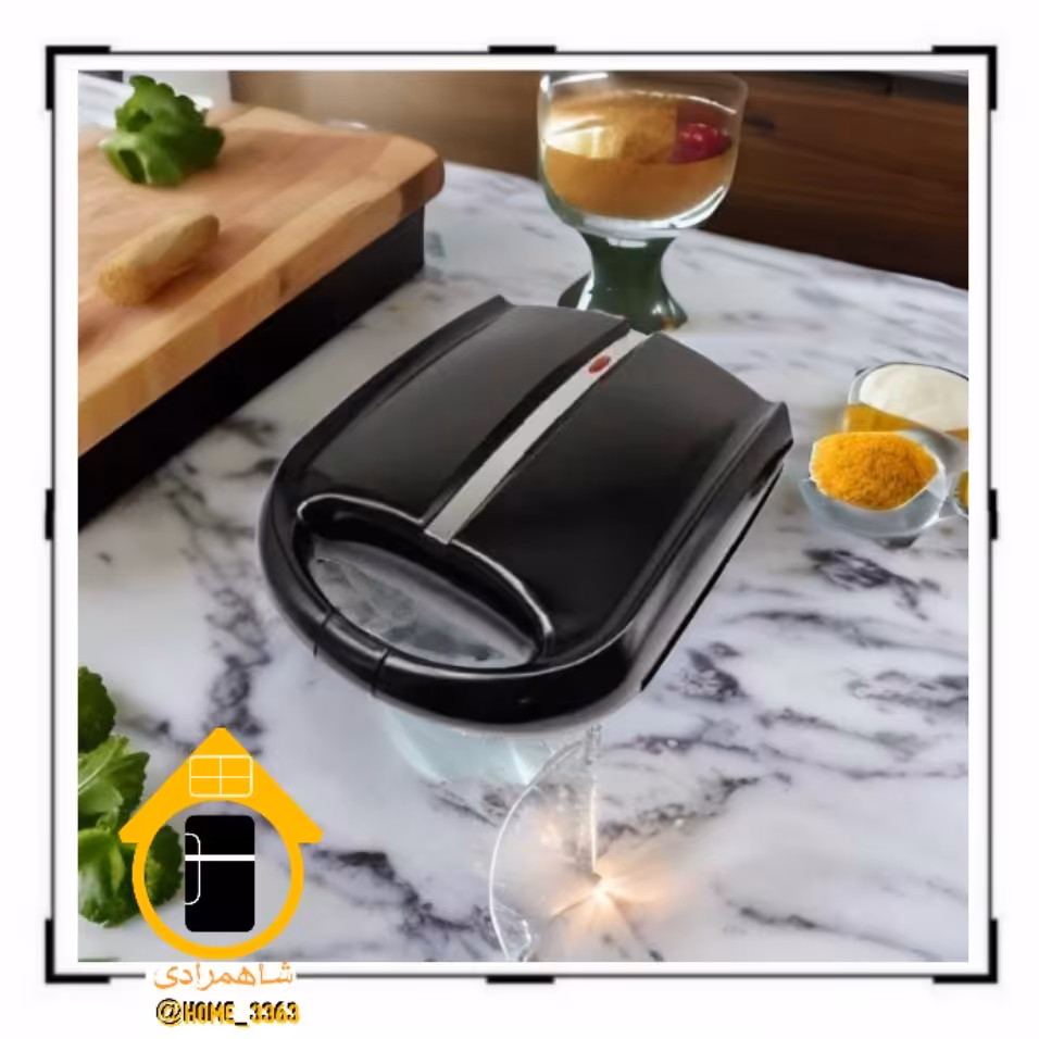 ساندویچ ساز و اسنک ساز دسینی با صفحه چدن گرانیت - ارسال رایگان یک روزه سراسر کشور 