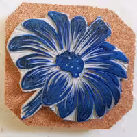 مهر لینو - طرح گل