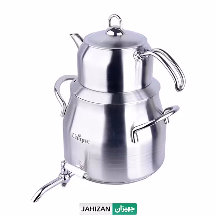 کتری قوری استیل کف چدن یونیک مدل 7275