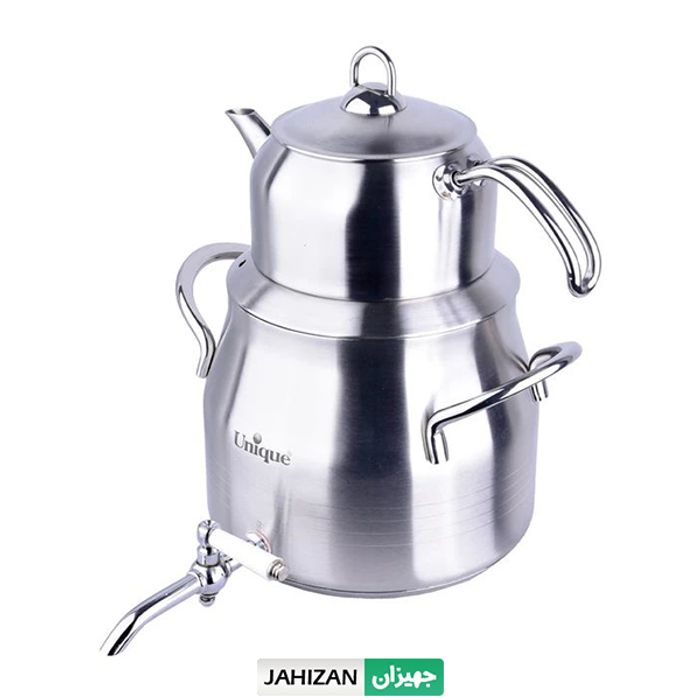 کتری قوری استیل کف چدن یونیک مدل 7275