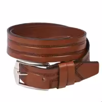 کمربند چرم طبیعی  اصل-یک تکه ضخیم