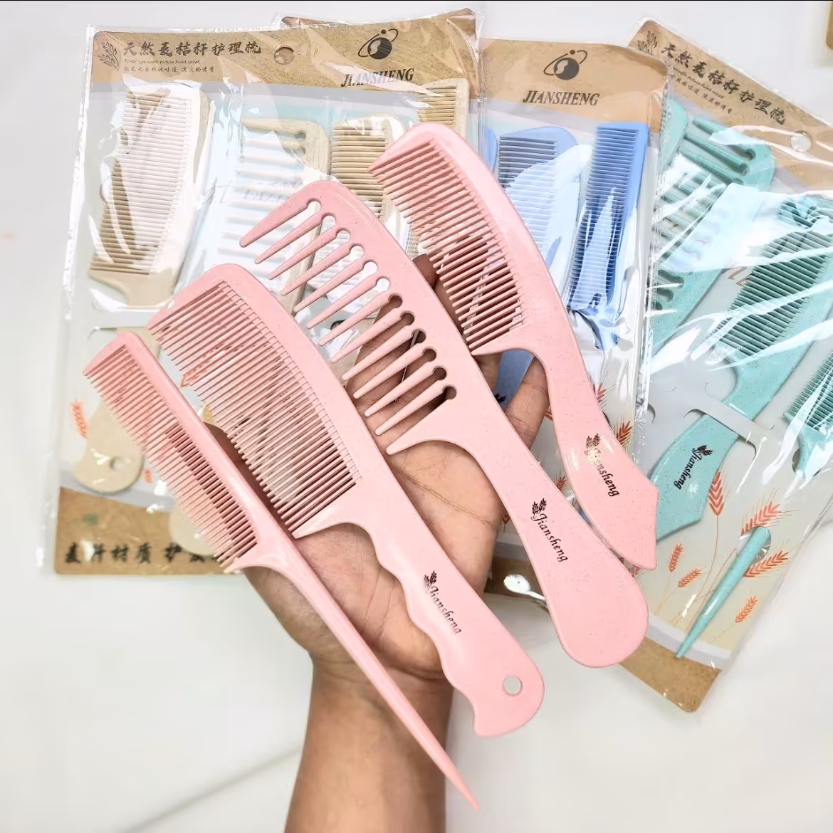 ست شانه مو اورجینال 4 عددی