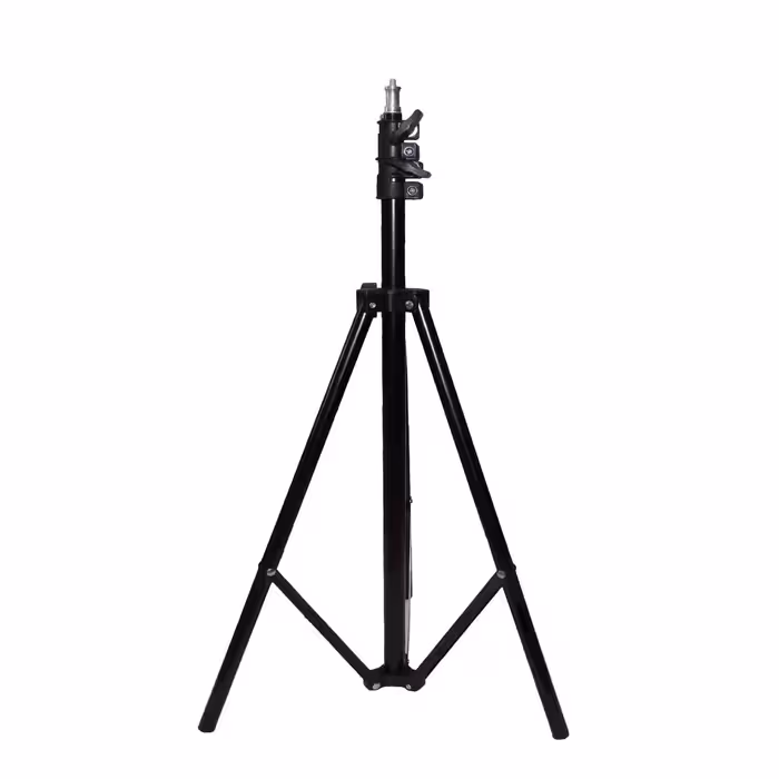 سه پایه رینگ لایت دومتری فلزی استند وسایل نور پردازی و تراز لیزری جانبی باکس