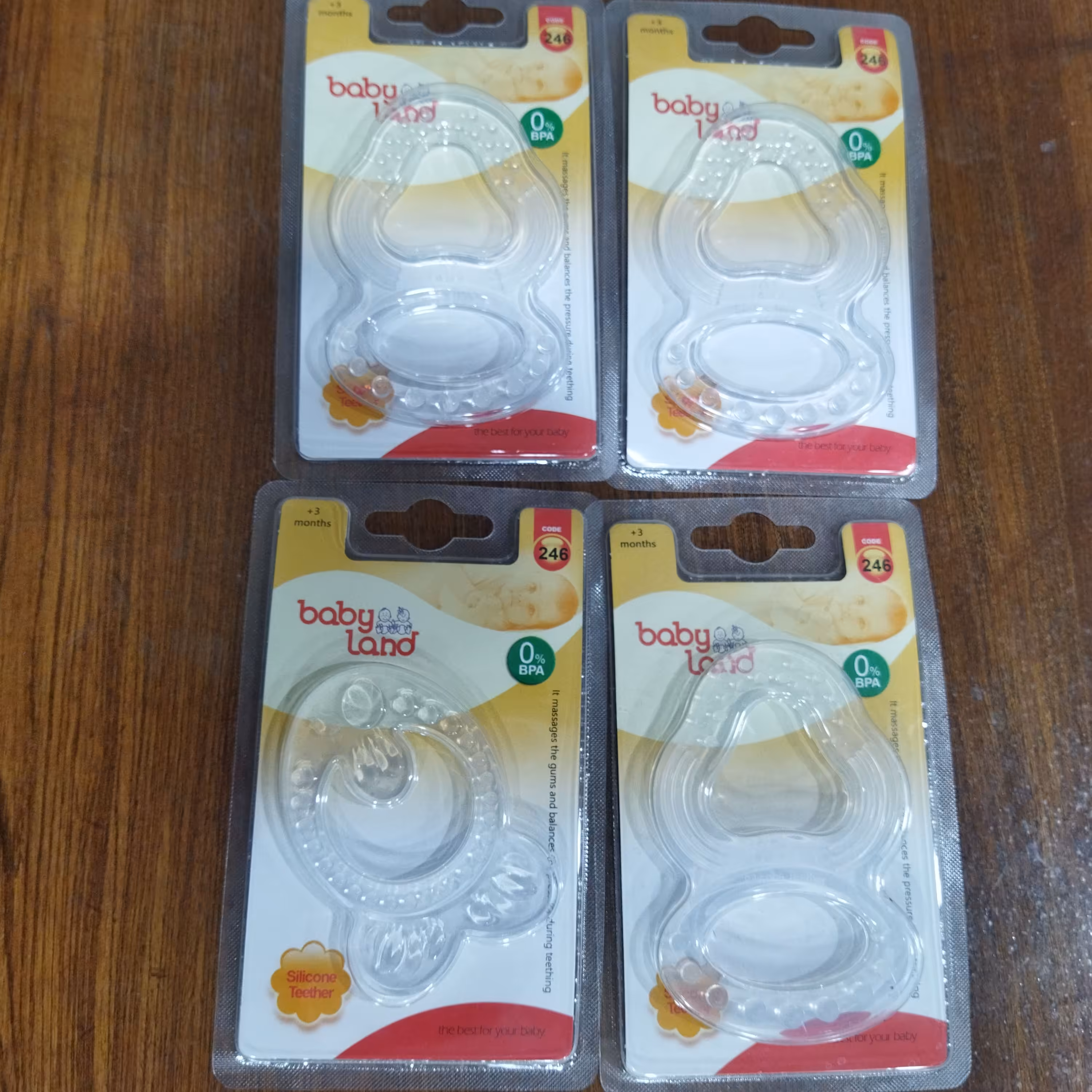 دندانگیر سیلیکونی نوزاد 