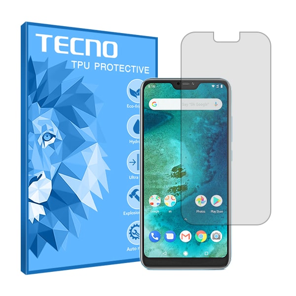گلس شیائومی Redmi 6 Pro مدل هیدروژلی شفاف برند تکنو کد S