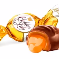 شکلات کنتی گلدبا مغز کارامل(500گرم)