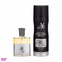 ادوپرفیوم مردانه شمیاس (Shamyas) مدل Aventus حجم 30 میلی‌ لیتر به همراه اسپری خوشبو کننده بدن حجم 200 میلی‌ لیتر