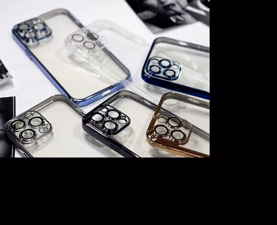 قاب دور رنگی محافظ لنز دار ایفون