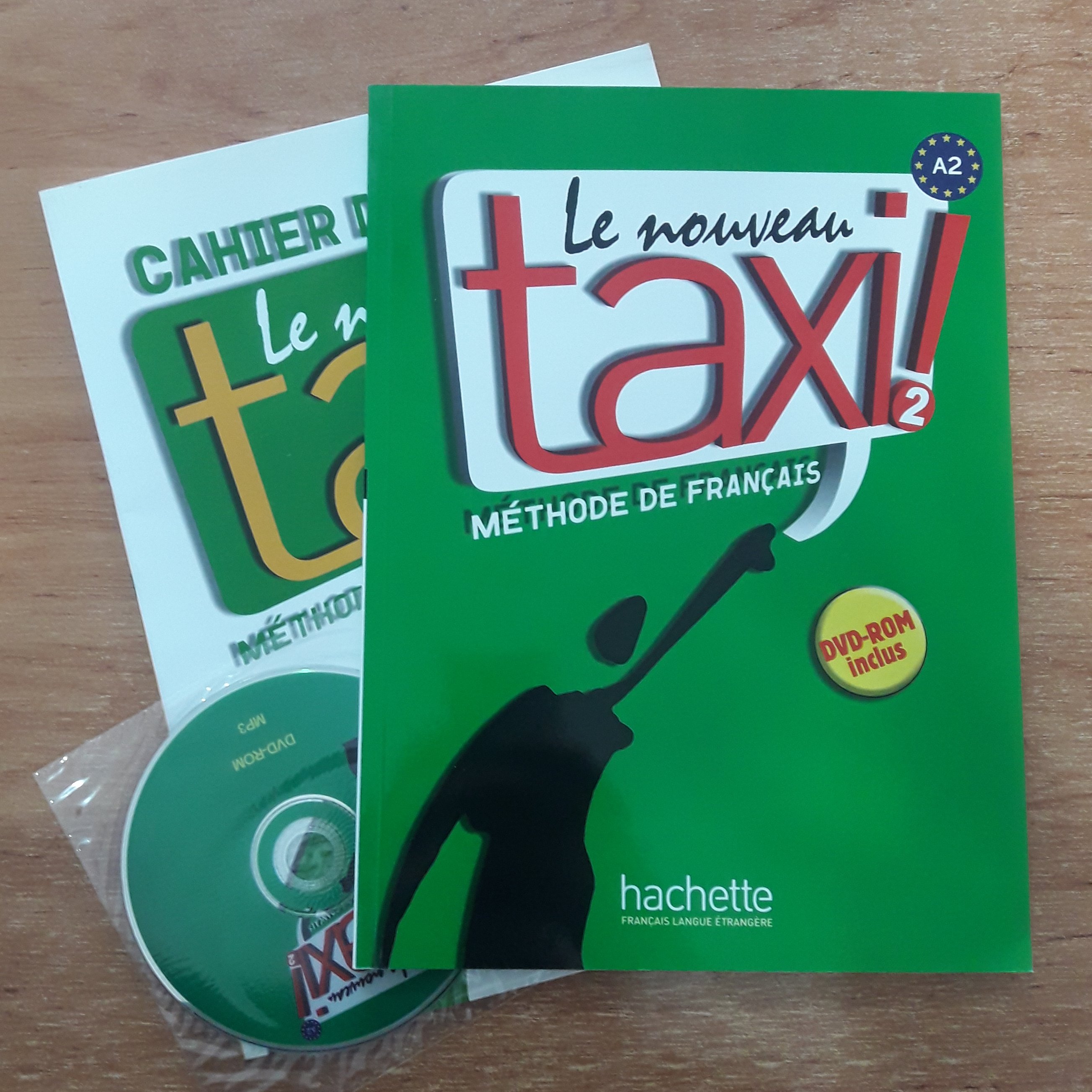 کتاب فرانسه تکسی 2 le nouveau taxi به همراه کتاب کار