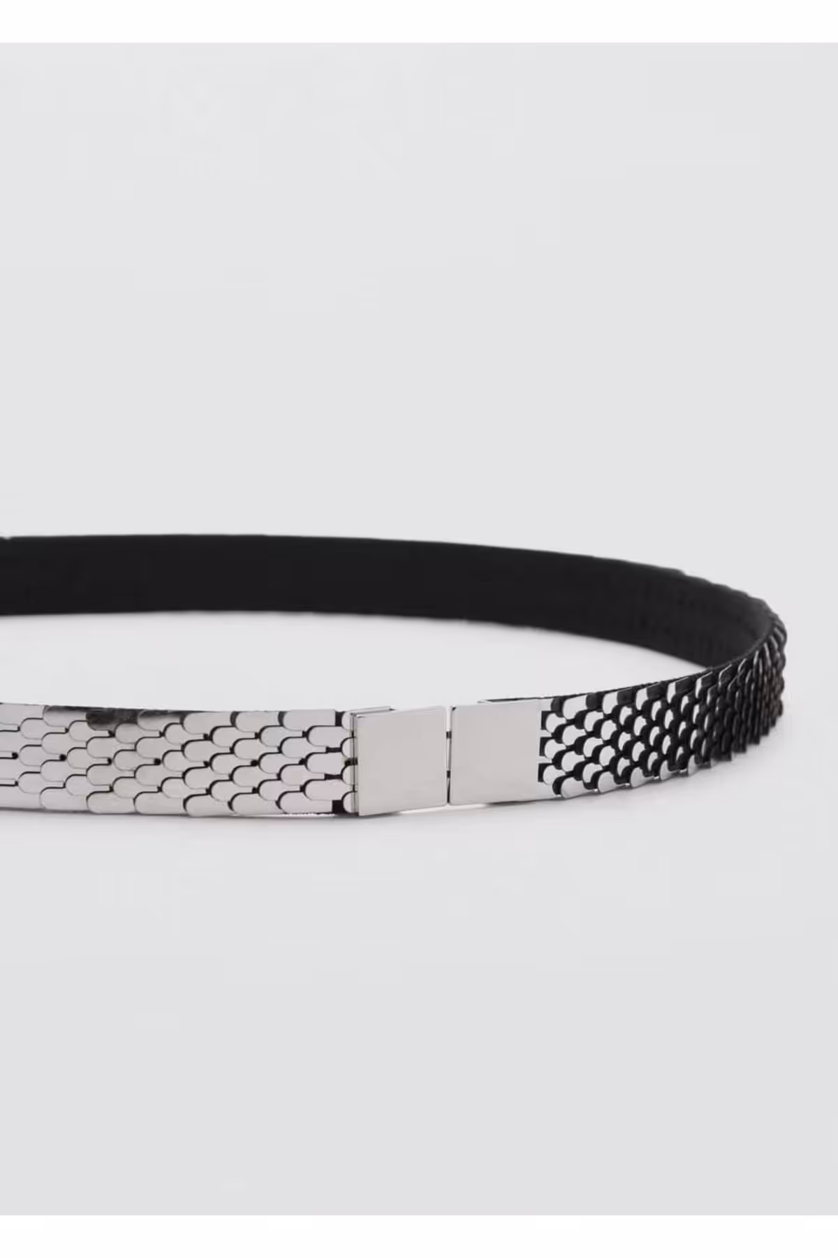 کمربند چند رنگ زنانه فلزی اورجینال MANGO