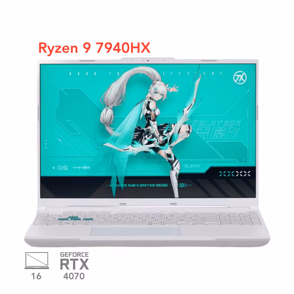 لپ تاپ گیمینگ ایسوس تاف ASUS TUF F16 FA607PI R9 7940HX RTX 4070 140W 16G 1T 2.5K 165Hz 2024